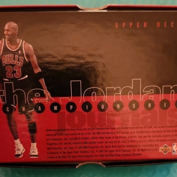 Michael Jordan Rare Upper Deck Collectors Edition Set: Championship Journals - Picture 2 of 3